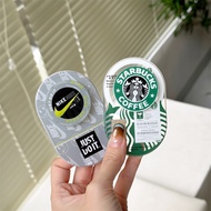 Starbucks Tide Brand Magsafe Phone Holder with Stretchable Foldable Stand Transparent Phone Ring Grip for Girl Metal Ring for iPhone 12 13 14 15 Pro Max Magsafe Phone case
