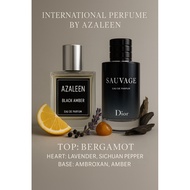 BLACK AMBER Azaleen inspired perfume