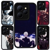 Case for Infinix HOT 40i Note Zero GT 30 40 Smart 9 8 20 7 40S 30I Play Pro Plus 5G Black Silicone M