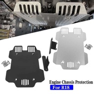 For R 18 R18 2020 2021 2022 2023 Motorcycle Lower Engine Chassis Protection Guard Skid Plate Belly