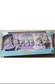 森林家族 貓貓家族 貓貓 set Sylvanian Families "Elegant Set" Cat Family