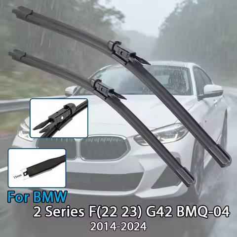 Car Wiper Blade For BMW 2 Series F(22 23 45 44 46) G42 2014-2024 Windshield Rubber Refill Front Wind