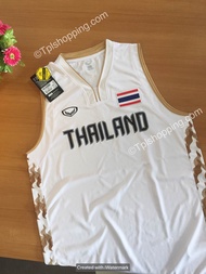 เสื้อบาสเกตบอลทีมชาติไทย ชุดเอเชี่ยนเกมส์ครั้งที่ 19 สีขาว (ของแท้)