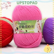 UPSTOPAO Milk Cotton 6ply Hight Quality Baby Yarn Knitting Yarn