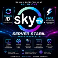 RENEWAL ID SKY TV MALAYSIA LIVE STREAM  - MOVIES AND LIVE TV