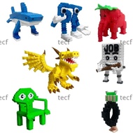 TECF  Printed Figure, Horror Game Theme Imaginative Miniature Craft Decoration, Creative 67 Brainrot