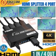 SHIPPINGbebas - HDMI Splitter 4 Port 4Kx2K 3D