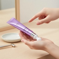 FUSHITING Eye Cream Caffeine Snake Peptide B5 | 3-in-1 with Ceramic Massage Head | Summer Skin Solut
