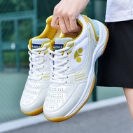 Quality Assurance Badminton Shoes Men/Women Volleyball Shoes Anti-Slip Tennis Shoes Wear-Resistant Table Tennis Shoes Adult Badminton Shoes Golf Shoes Professional Couple Badminton Shoes Men's Sports Shoes Ultra-Light Training Shoes Breathable