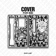 DVVL BLACK WHITE BACKDOOR 3D PRINT B80