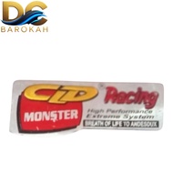CLD MONSTER TIMBUL exhaust Emblem