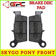 ஐ  ◥ ◿ GPC Motorcycle FRONT Brake Pads (Brake Disc Pads) for SKYGO PONY