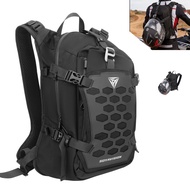 Motorcycle Storage Backpack Waterproof 23L Motorbike Cycling Helmet Bag Riding Travel Luggage Bag Sc