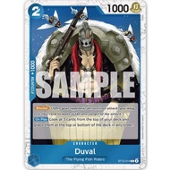 ONE PIECE CARD DUVAL ST12-014 C ENGLISH (PRB01) GLITTER FOIL