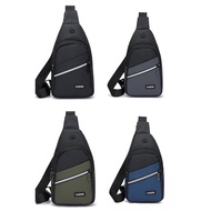 CrossBody Shoulder Bag Men Sling Chest Bag Multifunctional Oxford Waterproof Messenger Bag