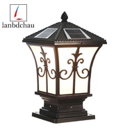 Solar Pillar Light Outdoor Dusk to Dawn Outdoor Solar Lamps