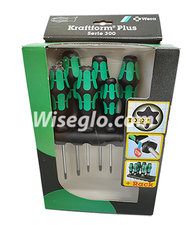 WERA 05028062001 KRAFTFORM PLUS 367/6 TORX SCREWDRIVER SET & RACK (6PCS /BOX)