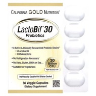 California Gold Nutrition, LactoBif 30 益生菌，300 億 CFU，60粒