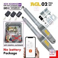 AGL 02  ( 4CH 433MHZ ) SWING ARM AUTOGATE  (FULL SET) HEAVYDUTY DREAM AUTO GATE SYSTEM AGT02