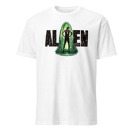 San Antonio Basketball Alien Shirt Green Portal Graphic Tee Skyline Hoops Fan Shirt