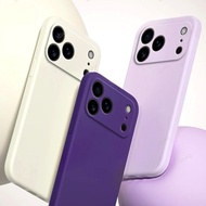 Shockproof Ultra Thin Silicone Soft Case For Apple iPhone Air 17 Pro Max Liquid Soft TPU Phone Case 