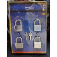 [ORIGINAL] BUICK 50MM X 4 PADLOCKS [ KEYALIKE ]