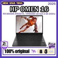 2025 HP OMEN Gaming Laptop 16  R9 8945HX RTX5070 / RTX5060 16 inch 2.5K 240Hz HP OMEN Gaming Laptop