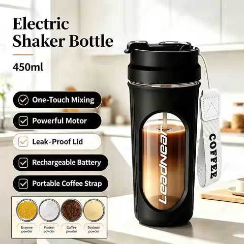 Electric Blender Cup Portable Blender Cup Milk Powder Protein Powder Blender Automatic Shaker Cup Ho