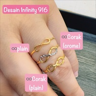 Pure 916 Gold bajet Ring