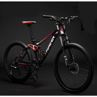 Forever 26inch 30speed Softtail Full Suspension Moutain Bike MTB