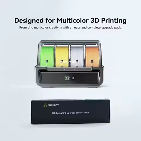 Filament Creality CFS Upgrade Kit Unlock Multi-Color Printing CFS System Compatible with Creality K1