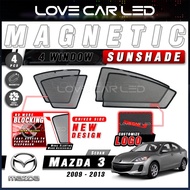 MAZDA3 09-13 SEDAN 4WINDOW MAGNETIC SUNSHADE