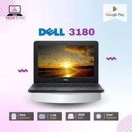 DELL laptop 3180 - 11.6" Display - 4GB RAM - 16GB SSD - Chrome - Windows - Microsoft Office