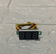Voltmeter 0.28" 0-100V DC Digital 3 Kabel 0.28 Inch