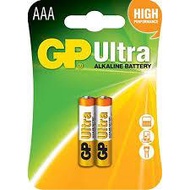 GP ULTRA ALKALINE BATTERY AA / AAA