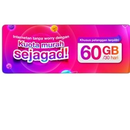 Kartu Tri sakti 60gb 30rb 40rb 30 hari