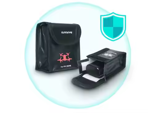 LiPo Safe Explosion-proof Case for DJI FPV / Mavic 2 Pro/Mavic 2 Zoom Battery Protective Storage Bag
