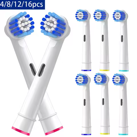 4/8/12/16Pack Professional Toothbrush Heads Compatible with Oral-B Replacement Toothbrush Heads 7000