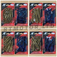 KINGDRAG ENGINE SCREW SET Y15ZR FZ150 EX5 SRL115-FI RS150 Y125Z ZX150 SKRU ENJIN SET
