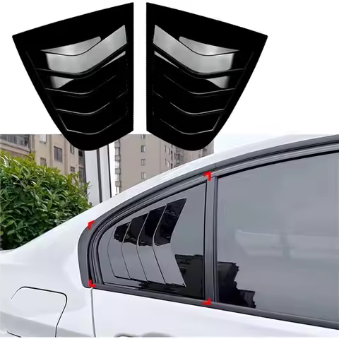 Car Rear Side Window Shutter Trim Windshield Shade Blind Cover For BMW 3 Series F30 F31 F35 318i 320