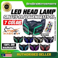 MAGIC BOY S1  [ MULTIPLE COLOUR ] LED HEAD LAMP SRL115  FI SRL 115 FI LAGENDA 115 FI