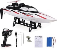 GoolRC WL912-A RC Boat, 2.4G 35KM/H High Speed RC Racing Boat Capsize Protection Remote Control Toy 