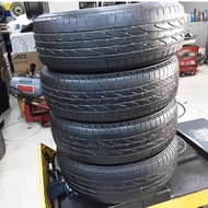 USED TYRE SECONDHAND TAYAR BRIDGESTONE ALENZA 001A 215/60R17 70% BUNGA PER 1 PC