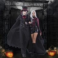 Elegant Vampire Costume - Includes Magician Cloak for Adults