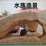 Small Fish Small Shrimp Hiding House Ornamental Fish Underground Cave 3D Printing Material