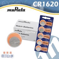 【鐘錶通】muRata(原SONY) CR1620 3V / 單顆 / 日本製├鈕扣電池/手錶電池/水銀電池┤