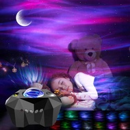 Pookin Projector Night Light Bluetooth Speaker 240V 10W with Remote - AC6923