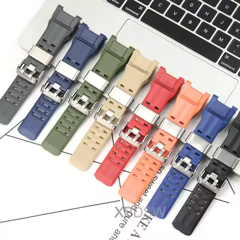 GWG-B1000 Watch Band for Casio GWG B1000 TPU Rubber Strap Sprot Waterproof Bracelet GWGB1000 Watch A