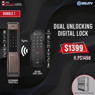 Solity Digital Lock Bundle Promotion | Dual unlocking technology Digital Lock | Sync Door and Gate Digital Lock