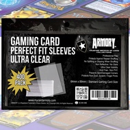 ARMORY 400 Pack Exact Fit Clear Deck Card Penny Sleeves | Protective Gaming Trading Card Sleeves for